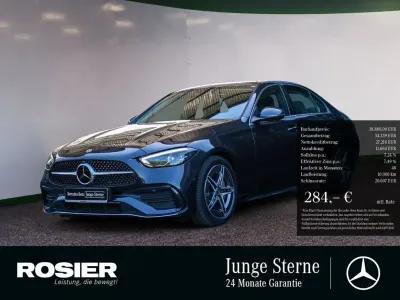 Brugt Mercedes C200 AMG 204 HK (150 kW) 2022 Grå Sedan
