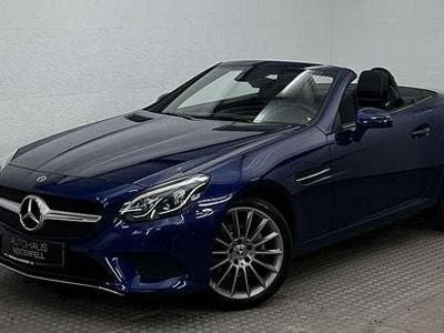 Usata Mercedes SLC180 AMG 330 CV (242 kW) 2019 Blu Cabrio