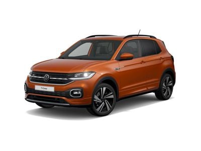 Usata VW T-Cross R 150 CV (110 kW) 2022 Arancione SUV