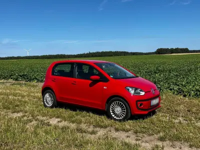 Gebraucht VW up! 2015 Rot Kleinwagen