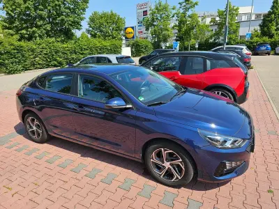 Used Hyundai i30 Trend 120 HP (88 kW) 2021 Blue Coupe