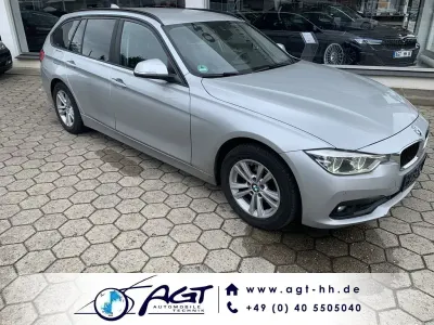 Gebraucht BMW 318 Sport Line 150 PS (110 kW) 2018 Glaciersilber Kombi