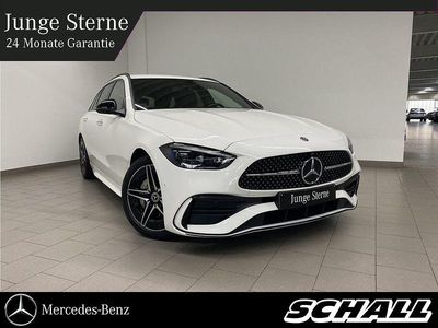 Weiß Gebraucht 2021 Mercedes C200 AMG Limousine | 31.989 € (Fairer Preis)