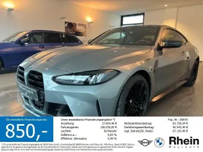 Neu BMW M4 Competition Edition 530 PS (389 kW) 2026 Skyscraper grau metallic Coupé