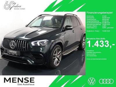 Gebraucht Mercedes GLE63 AMG AMG 593 PS (436 kW) 2021 Smaragdgruen – metalliclack SUV