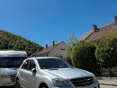 Brugt Mercedes ML320 224 HK (164 kW) 2006 Sølv SUV
