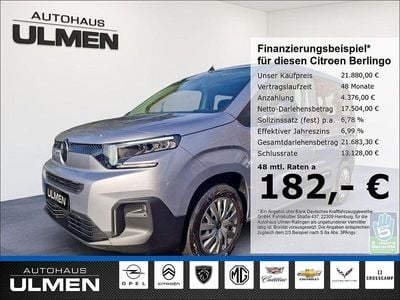 Grau Gebraucht 2024 Citroën Berlingo Feel Van / Kleinbus | 21.880 € (Fairer Preis)