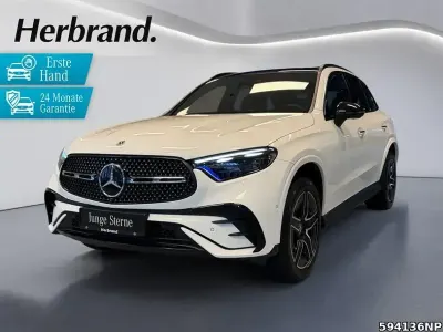 Gebraucht Mercedes GLC220 AMG Line Premium Plus 197 PS (144 kW) 2022 Unilack polarweiß SUV