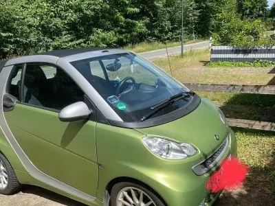 Gebraucht Smart ForTwo Cabrio 71 PS (52 kW) 2011 Grün Cabrio