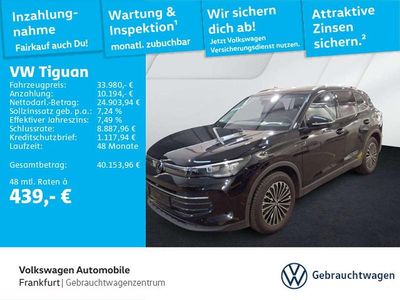 Gebraucht VW Tiguan Goal 131 PS (96 kW) 2025 Grenadillschwarz metallic SUV