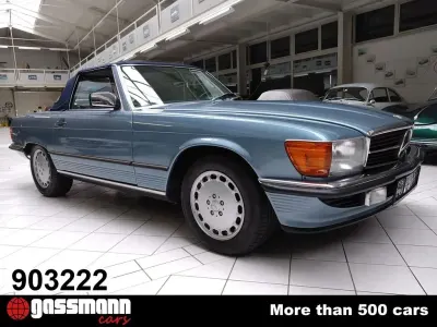 Gebraucht Mercedes 560 242 PS (177 kW) 1988 Blau Cabrio