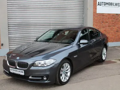 Brugt BMW 518 Sport Line 150 HK (110 kW) 2016 Grå Sedan