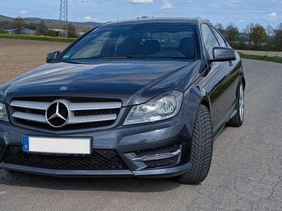 Usata Mercedes C180 Sport 156 CV (114 kW) 2013 Grigio Coupé