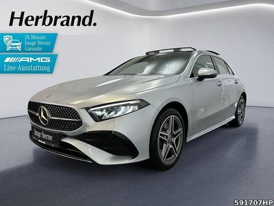 Gebraucht Mercedes A250 AMG 218 PS (160 kW) 2024 Metalliclack hightechsilber Limousine
