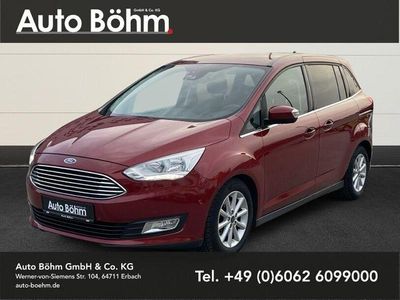 Gebraucht Ford C-MAX Titanium 150 PS (110 kW) 2017 Rot(metallic) Van / Kleinbus