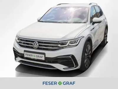Gebraucht VW Tiguan R-line 190 PS (139 kW) 2021 Pure white SUV