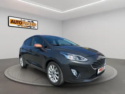 Gebraucht Ford Fiesta Titanium 86 PS (63 kW) 2018 Magneticgrau (metallic) Kleinwagen