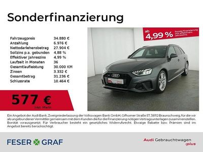 Gebraucht Audi A4 S-Line 265 PS (194 kW) 2023 Daytonagrau perleffekt Kombi