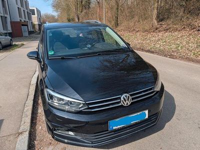 Gebraucht VW Touran Highline 150 PS (110 kW) 2016 Schwarz Van / Kleinbus