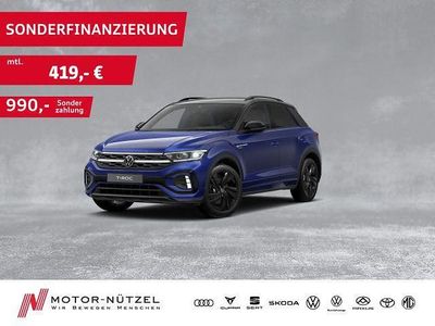 Gebraucht VW T-Roc R-line 150 PS (110 kW) 2024 Blau SUV