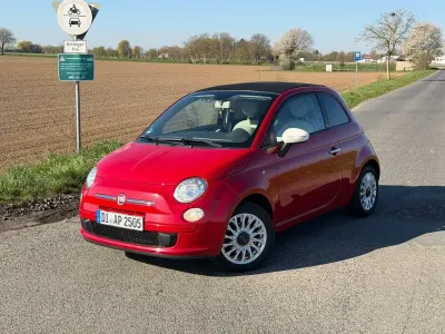 Gebraucht Fiat 500C 69 PS (50 kW) 2013 Rot Cabrio