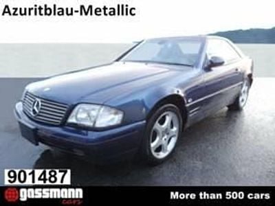 Gebraucht Mercedes SL320 224 PS (164 kW) 1999 Blau Cabrio