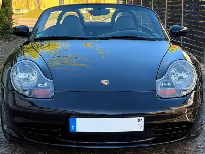 Brugt Porsche 986 Boxster 228 HK (167 kW) 2004 Sort Cabriolet