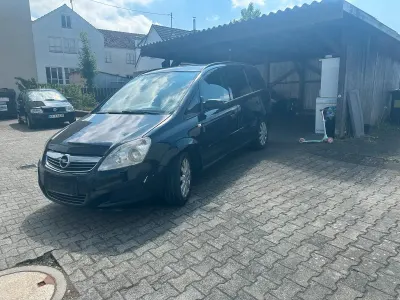 Gebraucht Opel Zafira 2008 Schwarz Van / Kleinbus