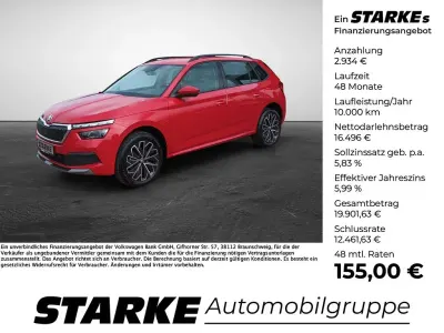 Gebraucht Skoda Kamiq Ambition 110 PS (80 kW) 2022 Rot (velvetrot metallic) SUV