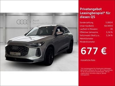 Neu Audi Q5 Advanced 204 PS (150 kW) 2025 Silber SUV