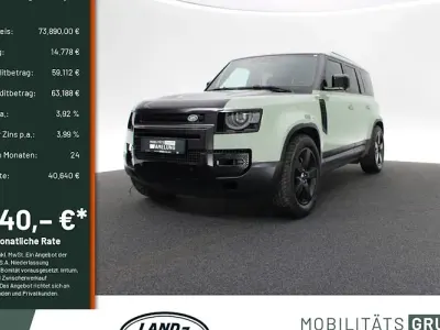 Gebraucht Land Rover Defender 75th Limited Edition 300 PS (220 kW) 2024 Grün SUV