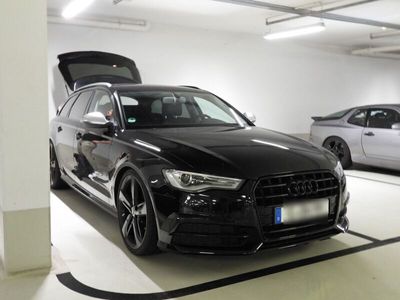 gebraucht Audi A6 C7 2.0 TDI Ultra Schwarz Leder AHK