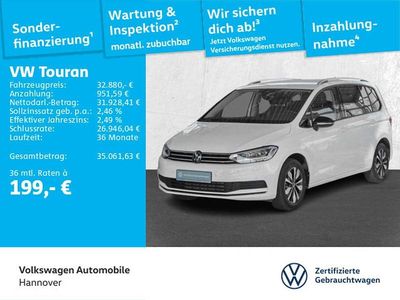 Gebraucht VW Touran Goal 150 PS (110 kW) 2025 Pure white Van / Kleinbus