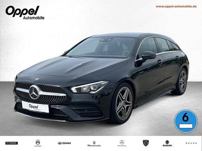 Metalliclack kosmosschwarz Gebraucht 2020 Mercedes CLA180 Shooting Brake AMG line Kombi | 23.499 € (Etwas zu teuer)