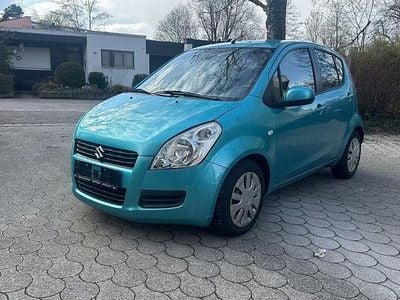 Gebraucht Suzuki Splash 86 PS (63 kW) 2009 Blau Kleinwagen