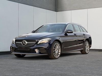 Usata Mercedes C300 AMG line 258 CV (189 kW) 2019 Blu Station wagon