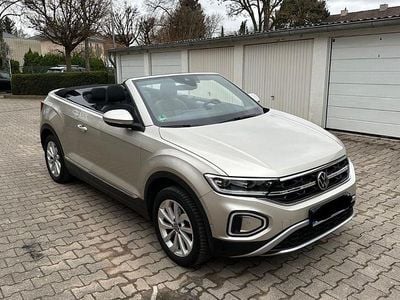 Brugt VW T-Roc Cabriolet Style 150 HK (110 kW) 2022 Beige Cabriolet