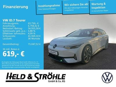 Gebraucht VW ID.7 GTX 250 kW (340 PS) 2025 2y gletscherweiß metallic Kombi