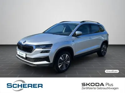 Gebraucht Skoda Karoq Tour 150 PS (110 kW) 2025 Brillantsilber metallic (metallic) SUV