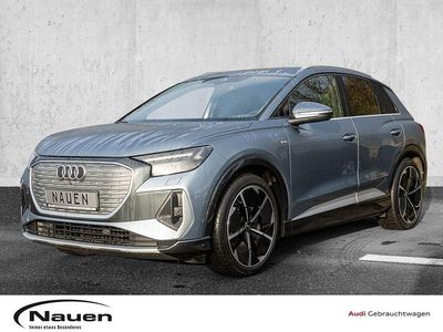 Gebraucht Audi Q4 e-tron S-Line 150 kW (204 PS) 2021 Blau SUV
