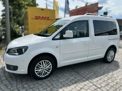 Gebraucht VW Caddy Comfortline 105 PS (77 kW) 2015 Weiß Van / Kleinbus