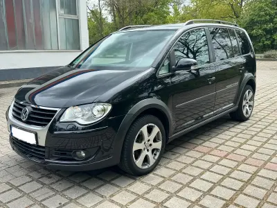 Brugt VW Touran Cross 140 HK (102 kW) 2007 Sort MPV