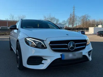 Gebraucht Mercedes E350 AMG 258 PS (189 kW) 2017 Weiß Kombi