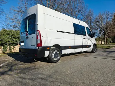 Gebraucht Renault Master 131 PS (96 kW) 2019 Weiß Van / Kleinbus
