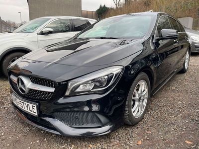 Schwarz Gebraucht 2017 Mercedes CLA200 Shooting Brake AMG Kombi | 17.990 € (Fairer Preis)