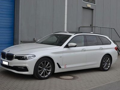 Usata BMW 520 Luxury Line 190 CV (139 kW) 2018 Bianco Station wagon