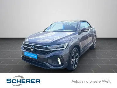 Gebraucht VW T-Roc Cabriolet R-line 150 PS (110 kW) 2023 Grau Cabrio