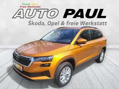 Gebraucht Skoda Karoq Selection 150 PS (110 kW) 2025 Phoenixorange metallic SUV