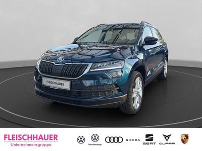 Gebraucht Skoda Karoq Style 110 PS (80 kW) 2022 Blau SUV