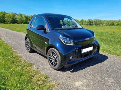 Begagnad Smart ForTwo Electric Drive Prime 60 kW (82 HK) 2024 Blå Cab